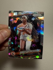 2025 Panini Prizm WNBA Aneesah Morrow RC #79 Cracked Ice Prizm CONNECTICUT SUN