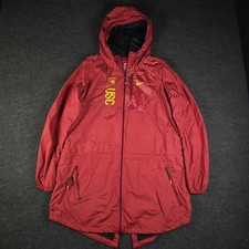 USC Trojans Nike Mens Longline Windbreaker Jacket Nike NCAA Football Size L