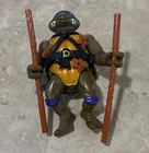 Teenage Mutant Ninja Turtles TMNT 1988🔥DONATELLO🔥Hard Head Playmates
