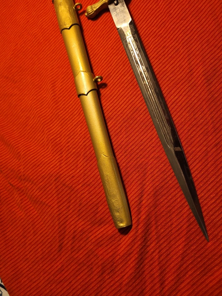 La daga de la Kriegsmarine alemana. Segunda Guerra Mundial Foto 4 de 4