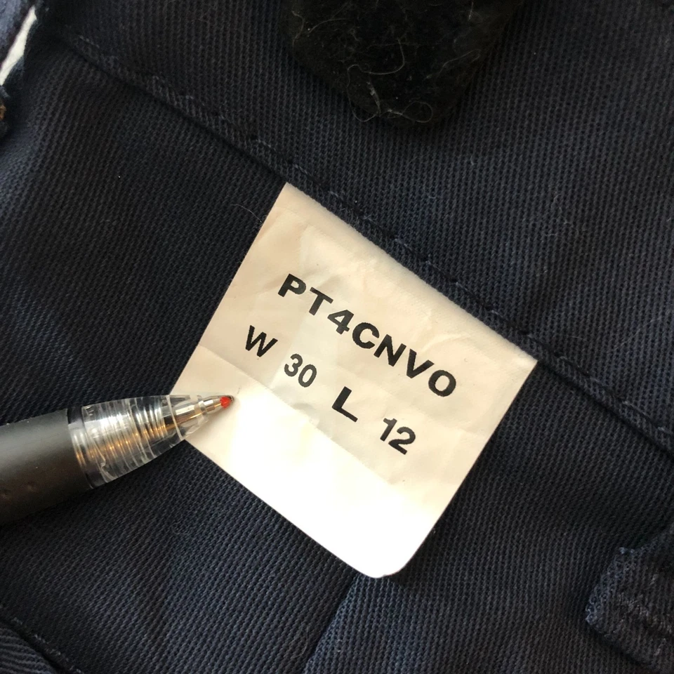 Red Kap Navy Blue Work Shorts W30 L12 Cotton Blend - Image 3 of 4