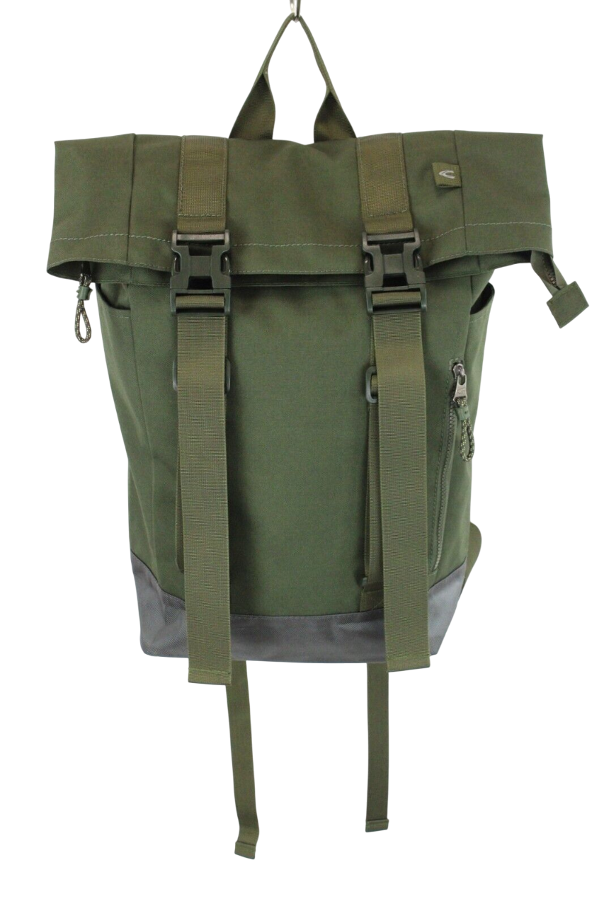 CAMEL ACTIVE Bag Men's ONE SIZE Khaki Green Backpack Adjustable Strap