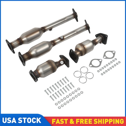 4Pcs Highflow Catalytic Converter For Suzuki Equator Nissan NV2500 4.0L EPA Cert
