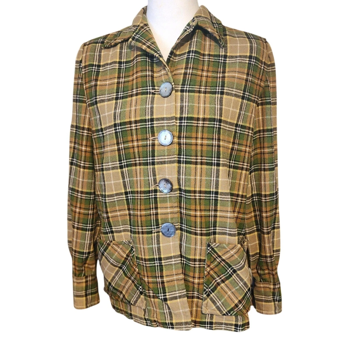 Pendleton 1950s 100% Wool Vintage Coats, Jackets & Vests for Women