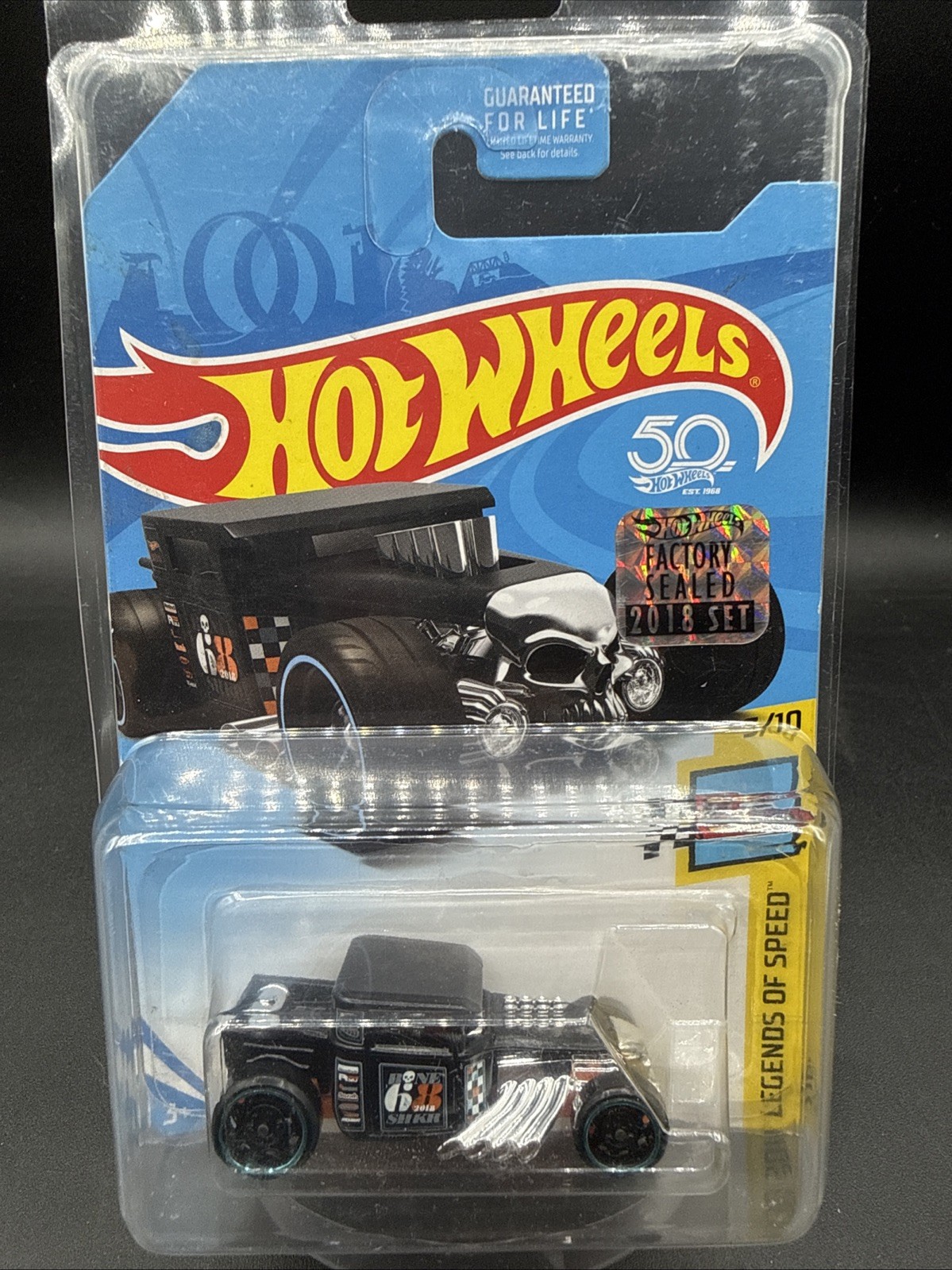 2018 Hot Wheels BLACK BONE SHAKER Toy R Us Exclusive FROM FACTORY SEALED SET wOw