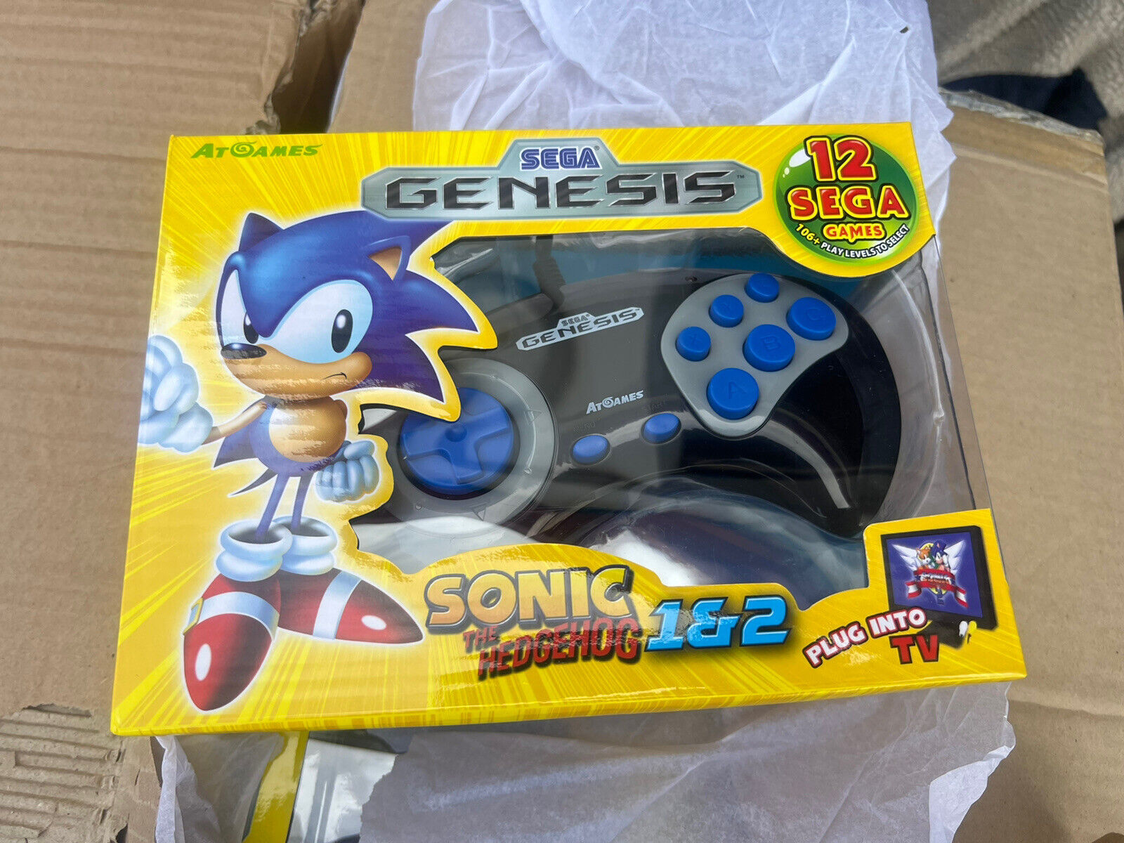 Play Genesis Sonic 1 - Point & Click Edition (By Nat The Porcupine