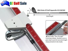 Golf Mechanix 3 in 1 Bench Mount Ruler