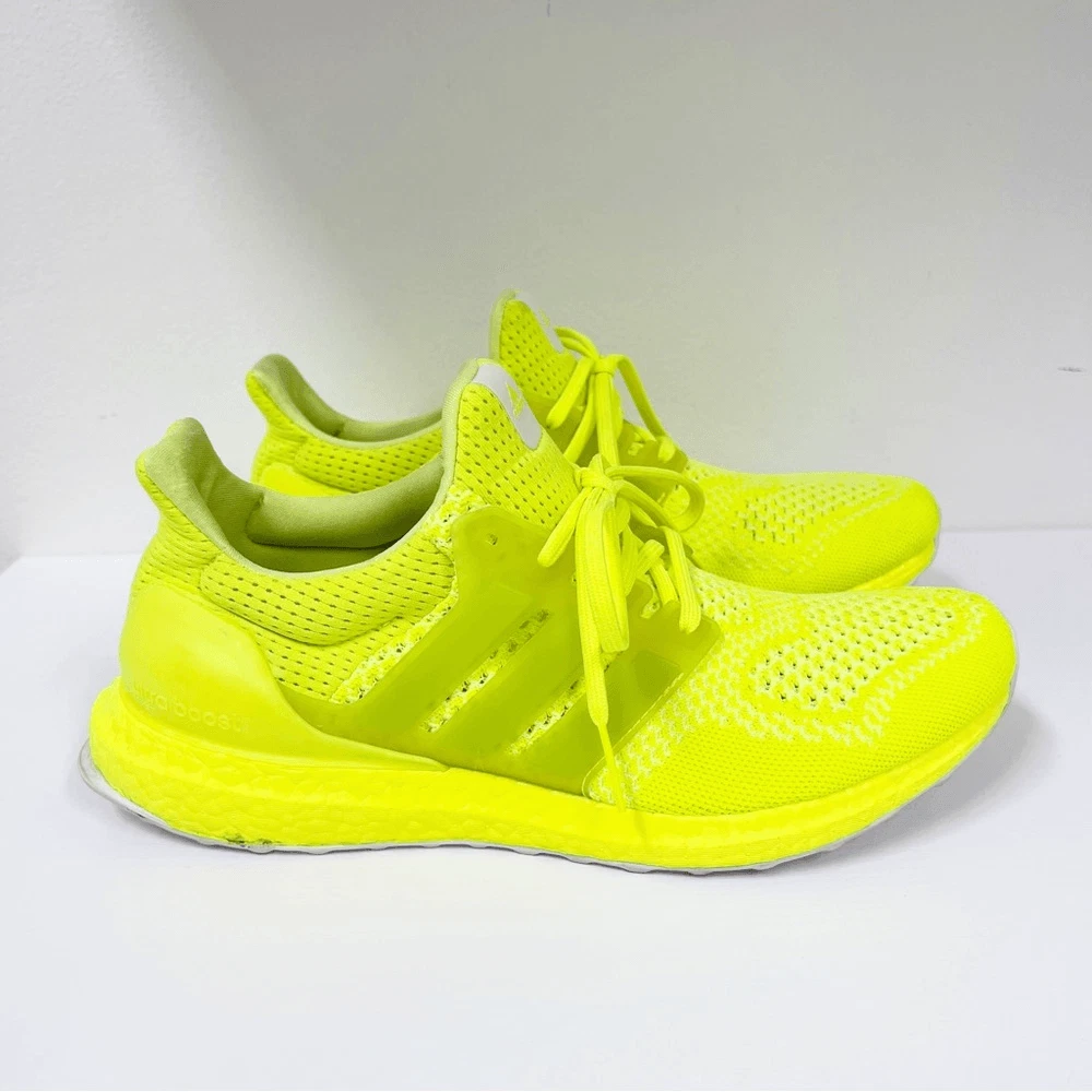 Adidas Ultraboost 1.0 DNA Solar Neon Yellow 8 Men's Primeknit | eBay
