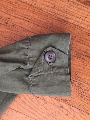 Vintage USMC Army Poplin 69 JUNGLE VIETNAM COMBAT 1969 Jacke Shirt klein lang - Bild 6 von 11