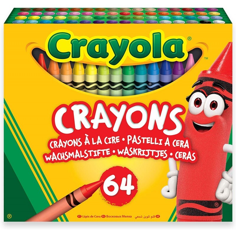 Crayola – Pastelli A Cera 64 Pezzi Crayola
