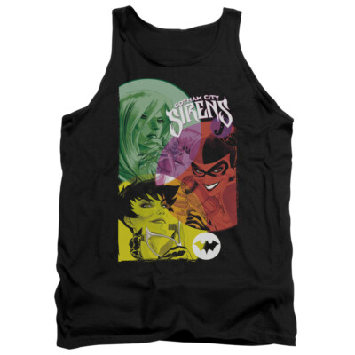 BATMAN GOTHAM SIRENS Licensed Men's Tank Top Sleeveless Tee SM-2XL