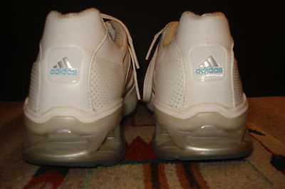 Men's Adidas Waffle BOOST White Leather Running/Trainer Sneaker Sz. 7.5 US  | eBay
