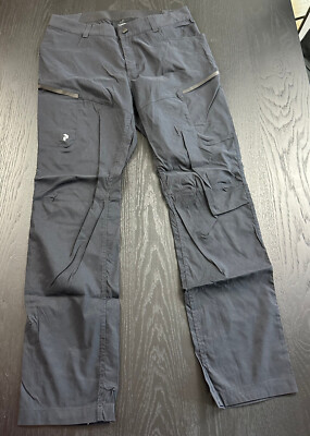 Peak Performance Iconiq Trekking Outdoor Funktions Hose Damen schwarz Gr. L