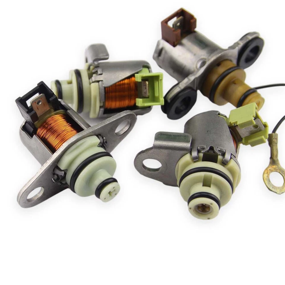 4PCS Transmission Solenoid Valve Set JF405E JF402E For Chevrolet Spark 2003-2016 Foto 2 de 4