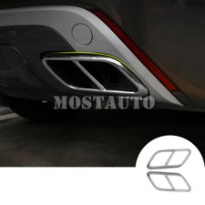 For Land Rover Range Rover Velar Rear Exhaust Muffler Tail Pipe Cover 2017-2019