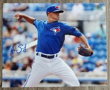 Aaron Sanchez Signed 8x10 Photo Toronto Blue Jays RAD