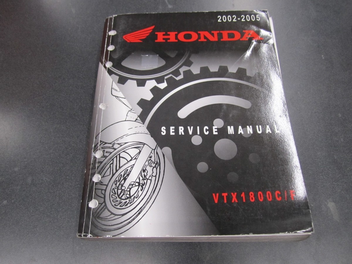2002 - 2005 Honda VTX1800 Service Shop Manual Repair Book #61MCH03