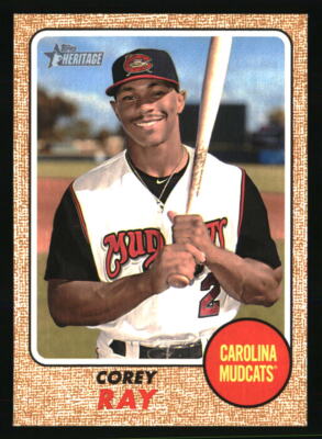 Corey Ray 2017 Topps Heritage Minor League #150a  Baseball Card
