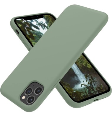 OTOFLY iPhone 11 Pro Max Case Ultra Slim Fit Liquid Silicone Gel - Protection