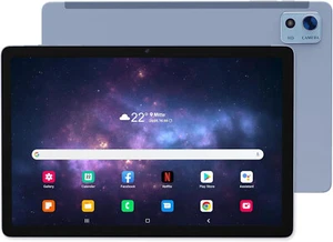 FancyFish 10.1" WIFI Comprimé Android 12 Plaquette de comprimés 12G RAM 128GB HD Quad-Core