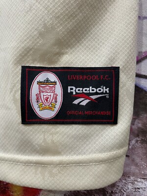 Liverpool 1996 1997 Away Shirt Football Soccer Jersey Reebok 90s