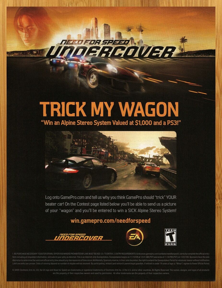 NEED FOR SPEED: UNDERCOVER - XBOX 360