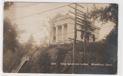 King Solomon S Masonic Lodge Woodbury Ct Vintage 1912 Garraway