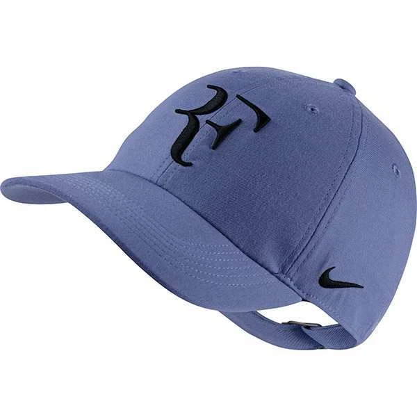 New Nike RF Aerobill H86 Cap Roger Federer Hat Tennis Dri Fit Purple | eBay