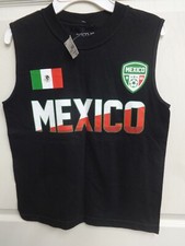 NWT Mexico National Team Soccer Pullover Sleeveless Shirt Youth Small