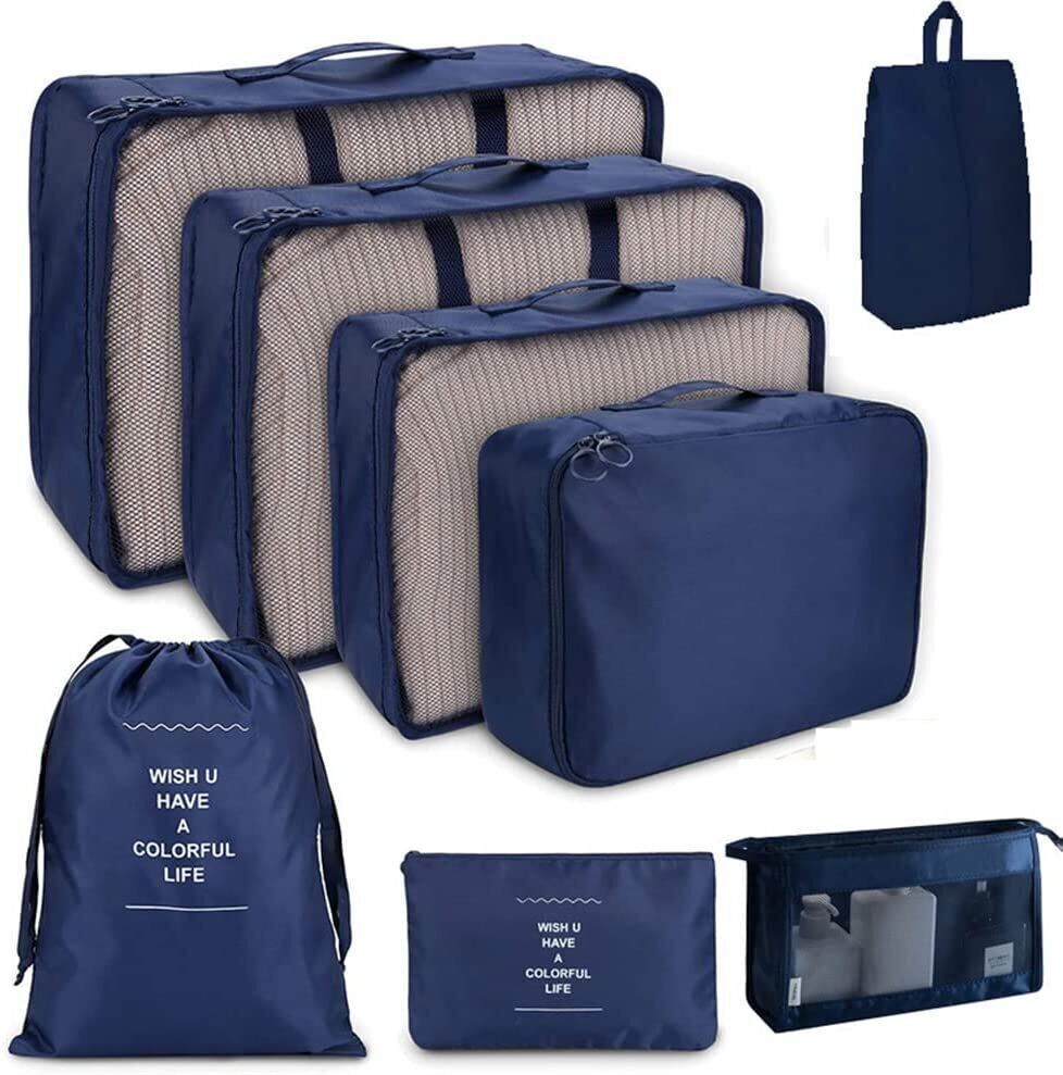 PCS Travel Luggage Organiser Set Suitcase Storage Bags Clothing