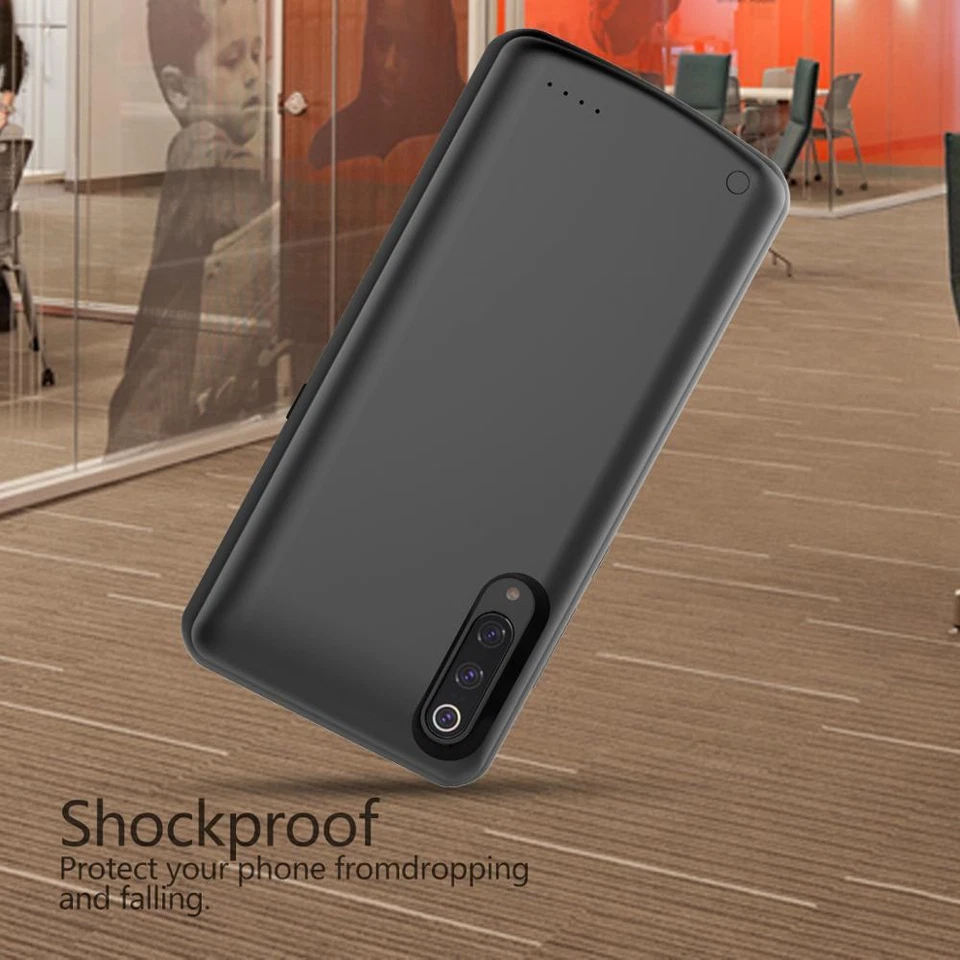 Ersatzakku Ladegerät Hülle für Xiaomi Mi 9 SE Extenal Power Bank Lade Cover - Bild 2 von 4