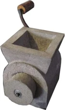 Mexican Manual Corn Grinder Volcanic Stone Molino De Piedra En Cantera Para E...