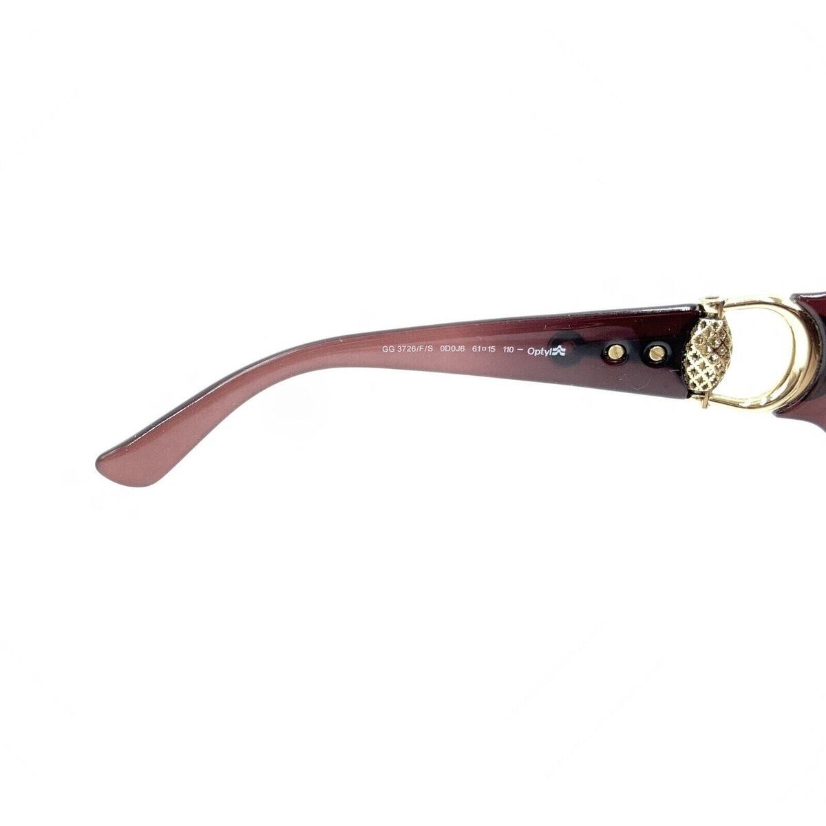Gucci GG 3726/F/S 0D0J6 Translucent Purple Sunglasses Brown Gucci GG 3726/F/S 0D0J6 Translucent Purple Sunglasses Brown