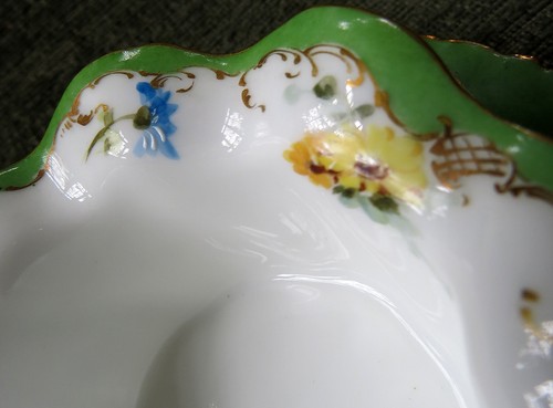 4 pieces RC Rosenthal VERSAILLES Hand Painted Ramekin Bowl & Underplate - Picture 5 of 12