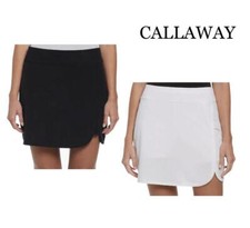 NEW WOMEN'S CALLAWAY TRUESCULPT MOISTURE WICKING MESH FABRIC GOLF SKORT VARIETY