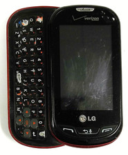 LG Extravert VN271 - Black and Red  Verizon  Cellular Slider Phone