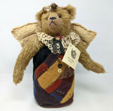 Nuevo con etiquetas Deb Beardsley Angel of the Past Celesterbear ÚNICO animal de peluche mohair