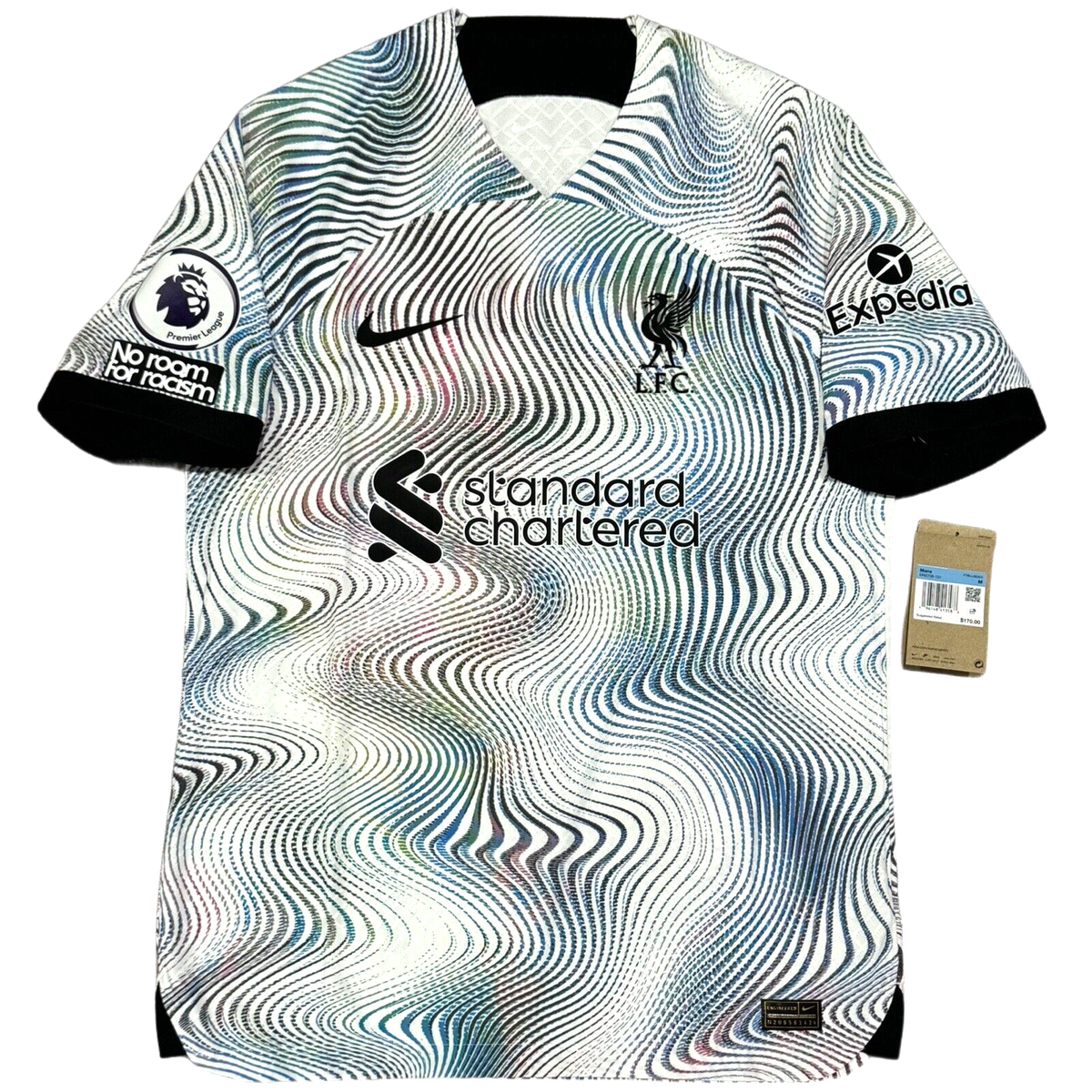 Maillot Liverpool Extérieur 22/23 Avec Darwin Núñez #27, Taille M, Gris - Neuf Avec étiquette