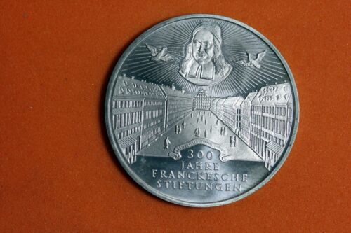 ESTATE FIND1998 - Germany 10 mark 300th Anniversary Francke Foundations! #N01167