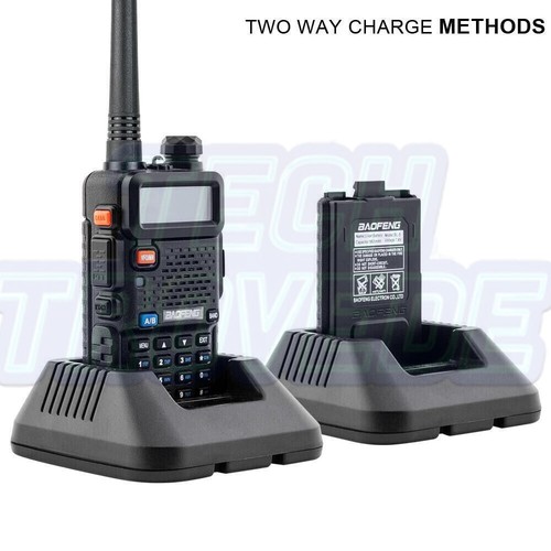 Baofeng UV-5R Dual Band Two Way Ham Radio Walkie Talkie Legal Version Hot Sale - Zdjęcie 6 z 10