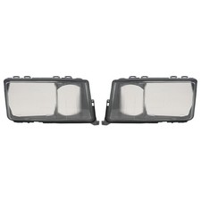 Scheinwerfer Set Glas Halogen passend f&uuml;r Mercedes W201 190 Streuscheibe Li. Re.