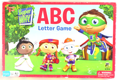 2009 Super Why ABC Letter Game University Games