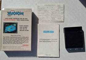 Coleco Colecovision - Zaxxon - Complete in Box w/ clear collector case