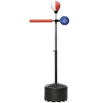 Speed Boxing Bag with Stand Punching Speed Bag Reaction Bar Challenge for Adult