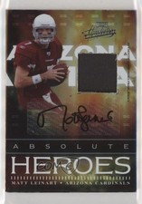 2007 Playoff Absolute Memorabilia Heroes /25 Matt Leinart #AH-15 Auto 10up