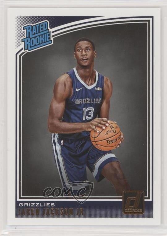 2018-19 Panini Donruss Rated Rookies Jaren Jackson Jr #188 1j01