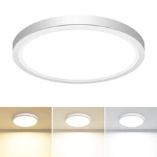 1PACK LED Flush Mount Ceiling Light, 3CCT Selectable 3000K-4000K-6500K & 100W...