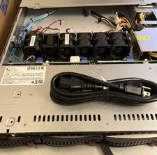 SuperMicro 815-S6X12 1U 4 Bay Barebone Chassis PWS-605P-1H 600W Sold As Photo