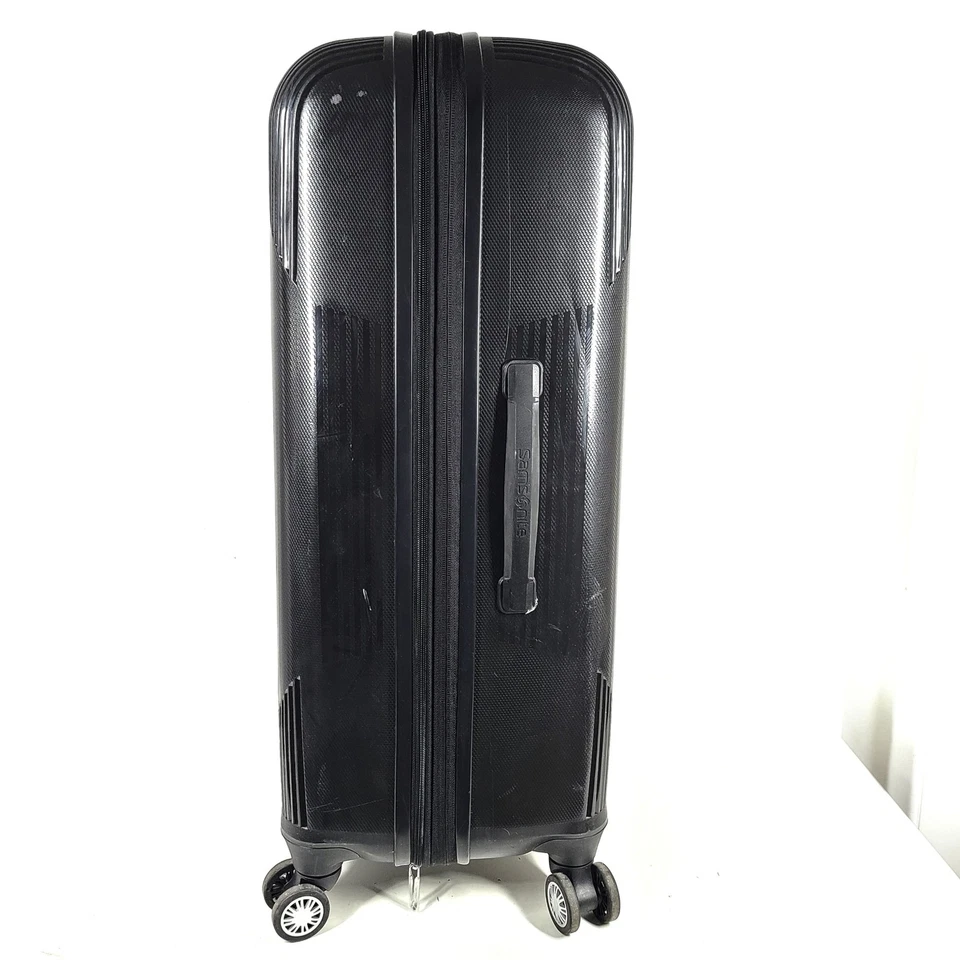 Samsonite 30" Hi-Fi Spinner Large Luggage Hardshell Light Expanding TSA Black - Image 2 of 4