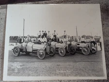 Antique 1921 Coburn Official Speedway Car Photo Indianapolis Indy 500 SUNBEAM